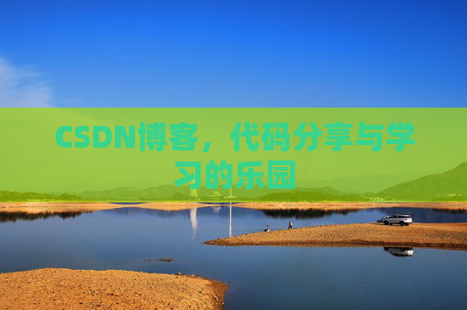 CSDN博客，代码分享与学习的乐园